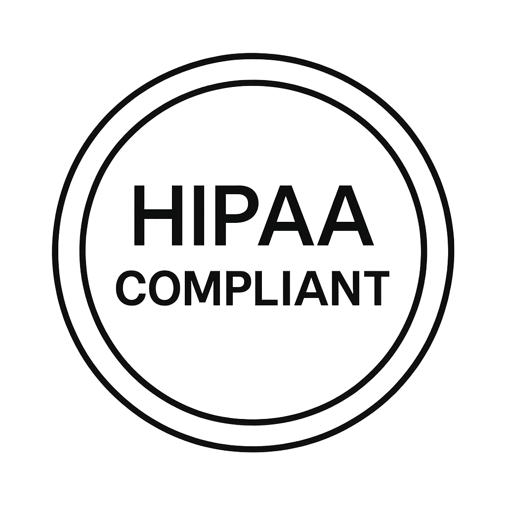 HIPAA-compliant badge