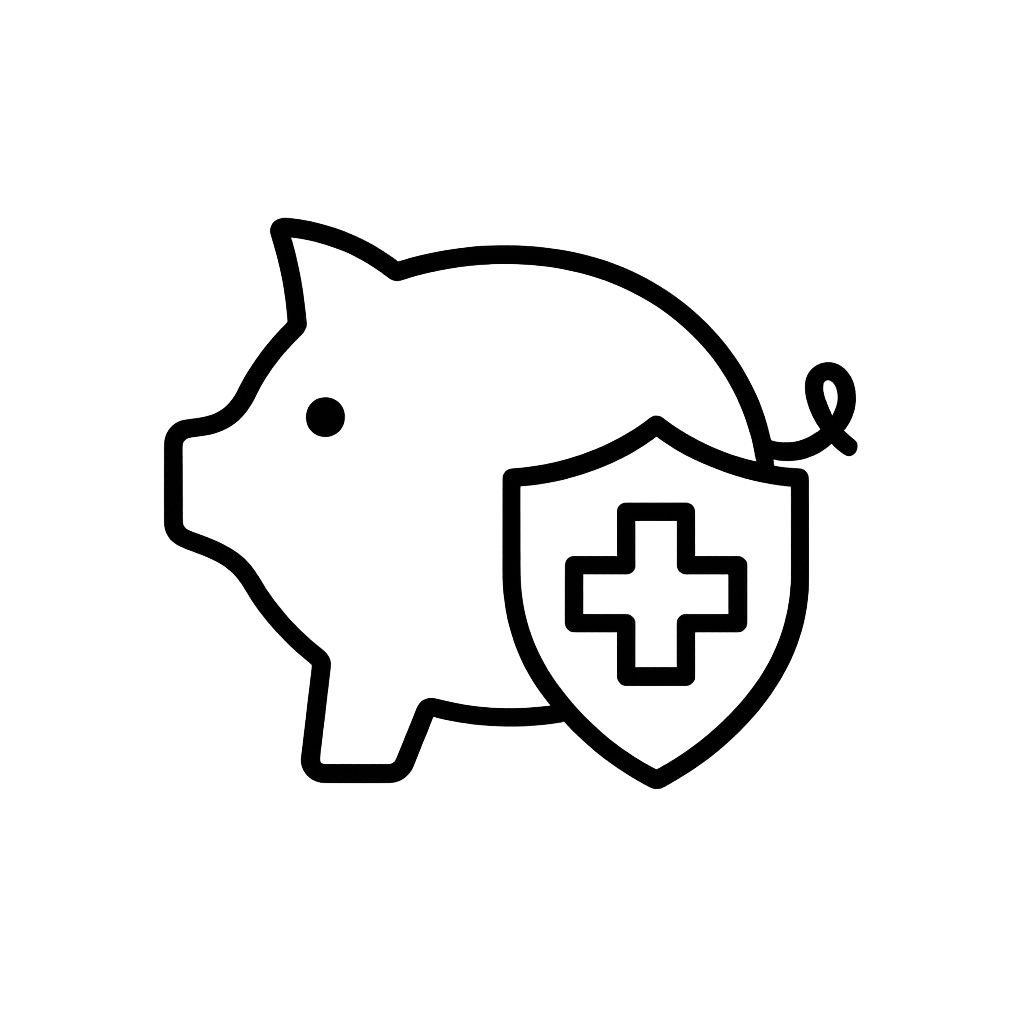 Cost reduction icon